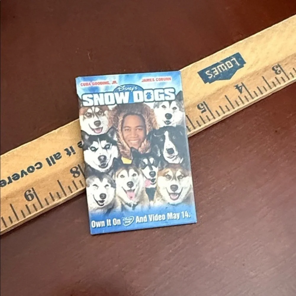 Vintage Snow Dog Brooch